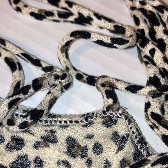 URBAN OUTFITTERS Jolie Cheetah Leopard Cutout Cami Top Womens Medium - Picture 10 of 15